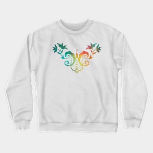 Rainbow traditional pattern Crewneck Sweatshirt